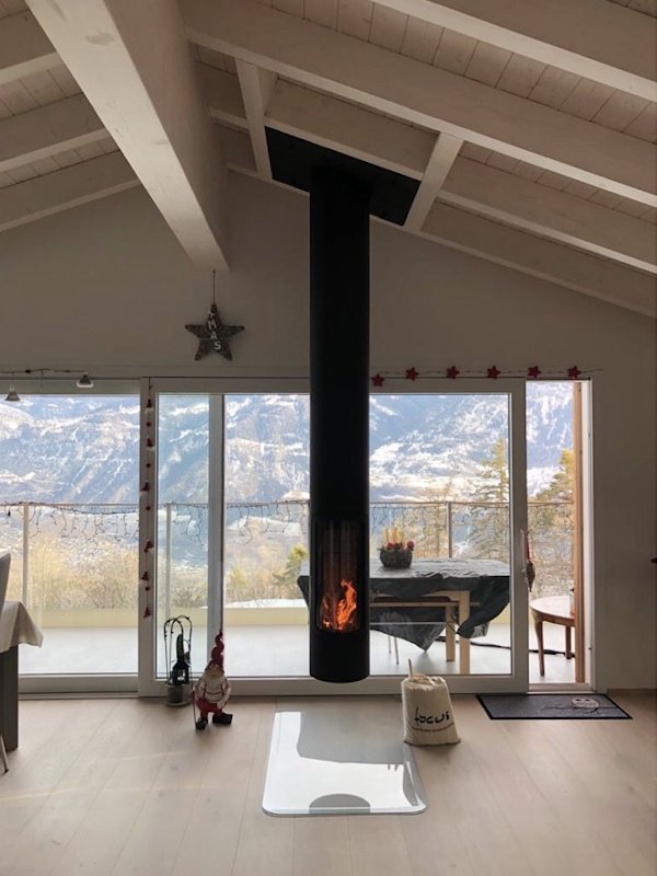 Cheminée Focus Slimfocus suspendue - Carron-Lugon