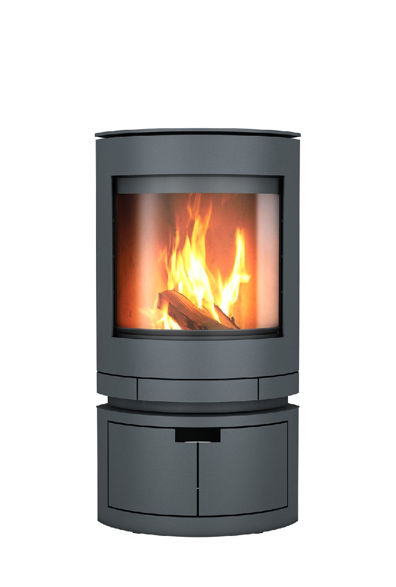 Skantherm Emotion S - compartiment à bois avec porte