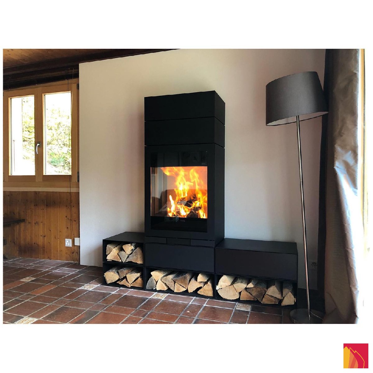 Houtkachel Skantherm Elements 603 2s - Carron-Lugon