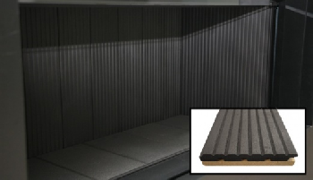 Gietijzeren interieur met grote beteugeling