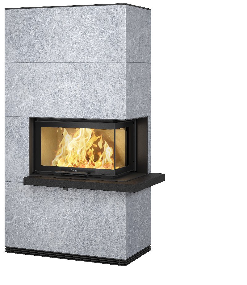 Contura i41T met zwart schap