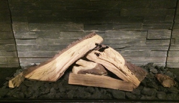 Openhaarddecoratie : Houtenset N°2