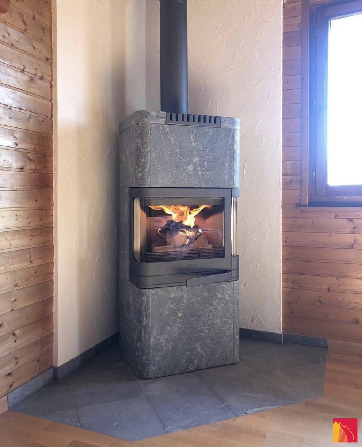 Contura 26T houtkachel lage uitvoering - Carron-Lugon
