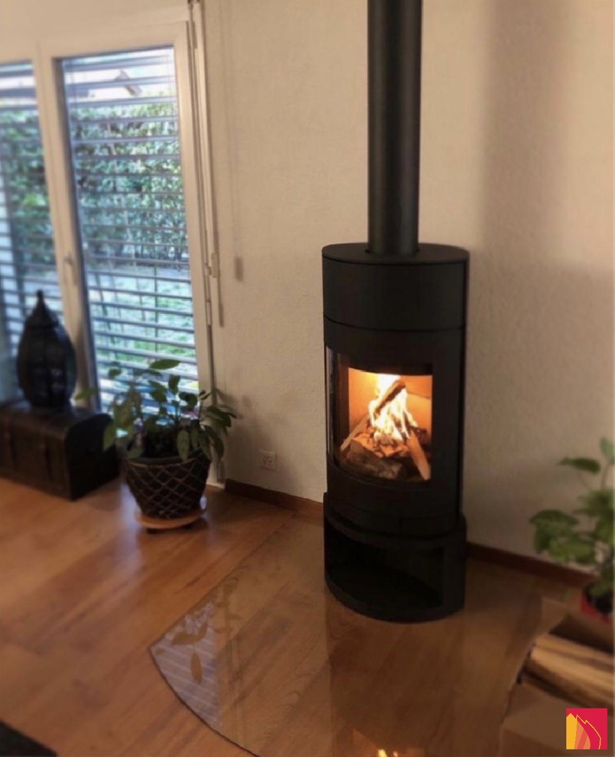 Houtkachel Skantherm Emotion M - Carron-Lugon
