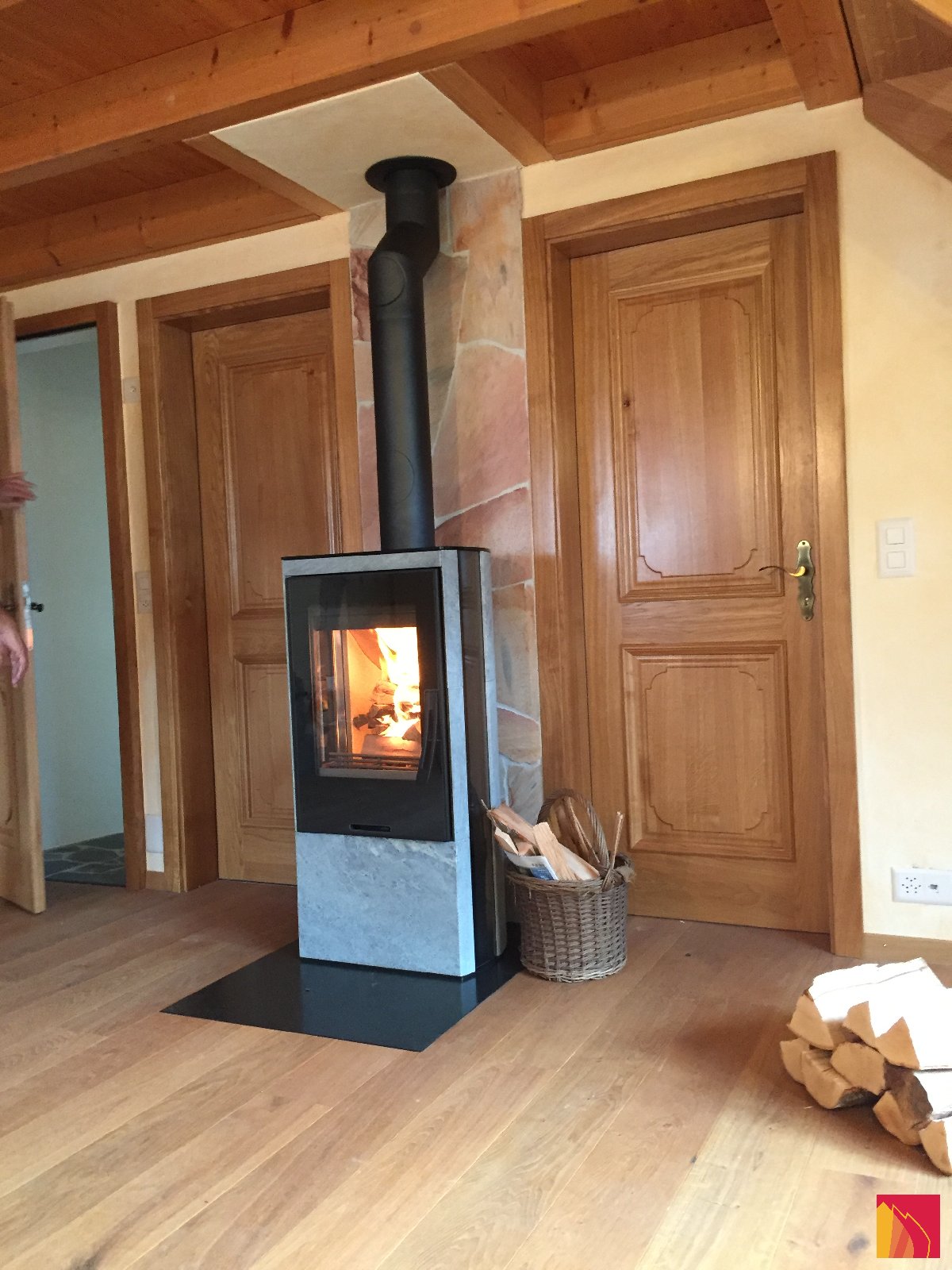 Contura 35T houtkachel lage uitvoering - Carron-Lugon