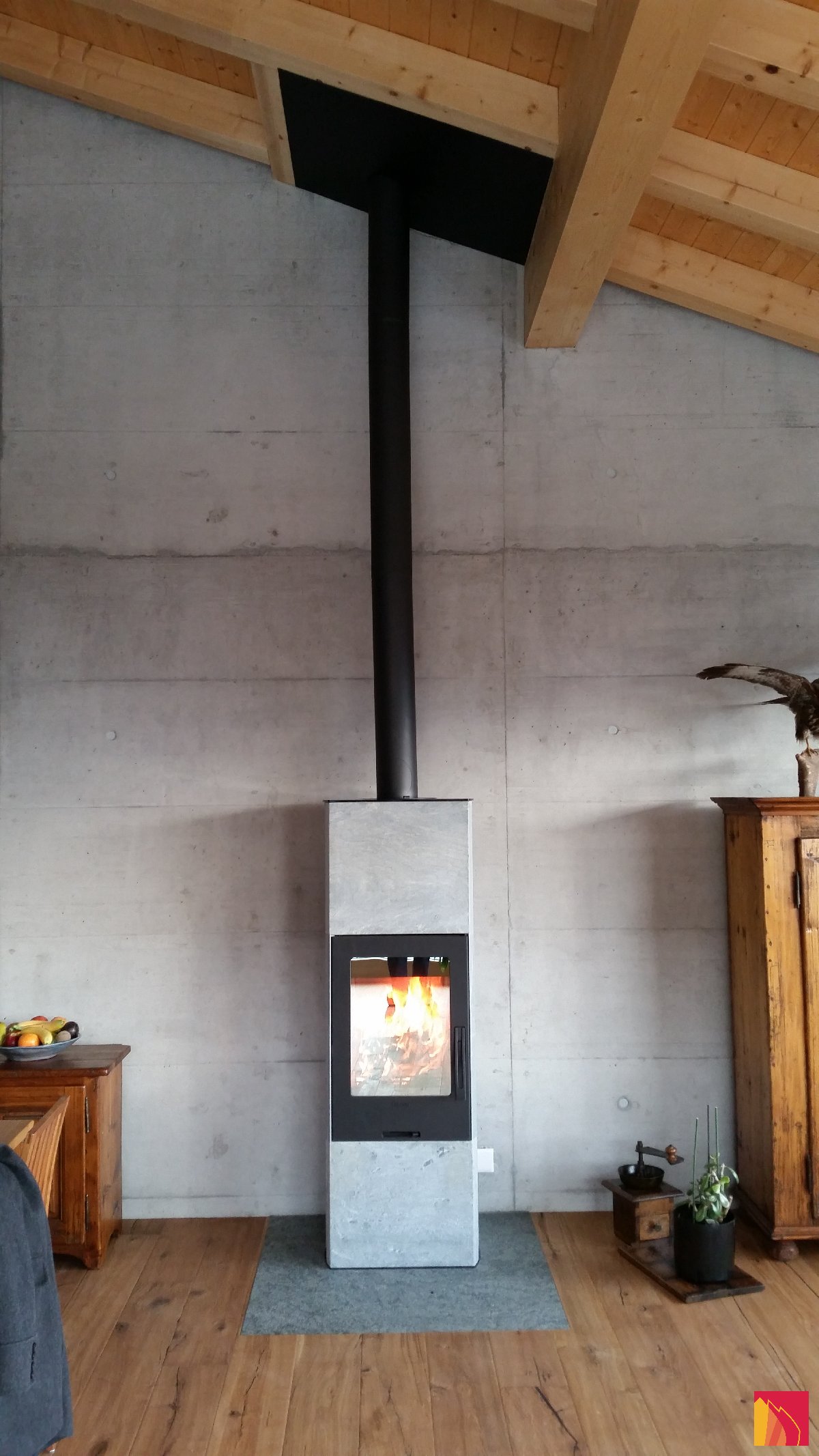 Contura 34T houtkachel - Carron-Lugon