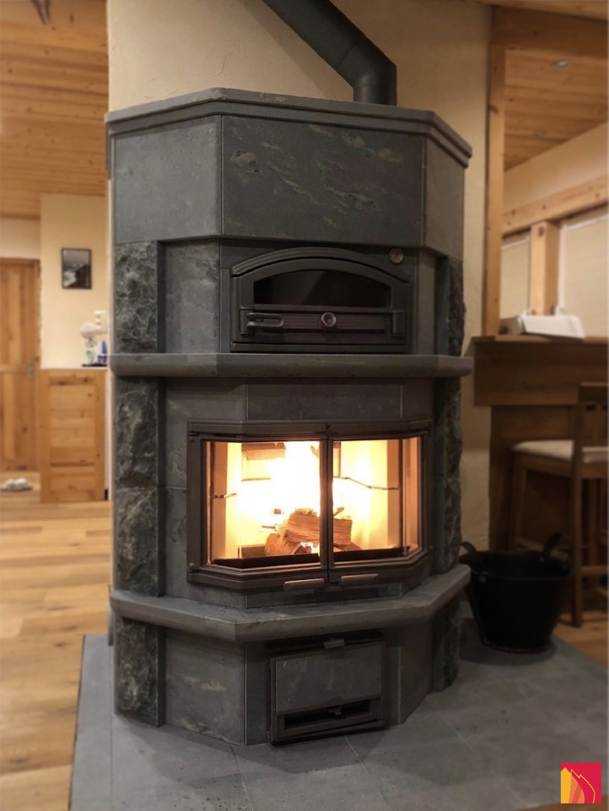Metselwerkverwarming Tulikivi TLU2637/11 - Carron-Lugon