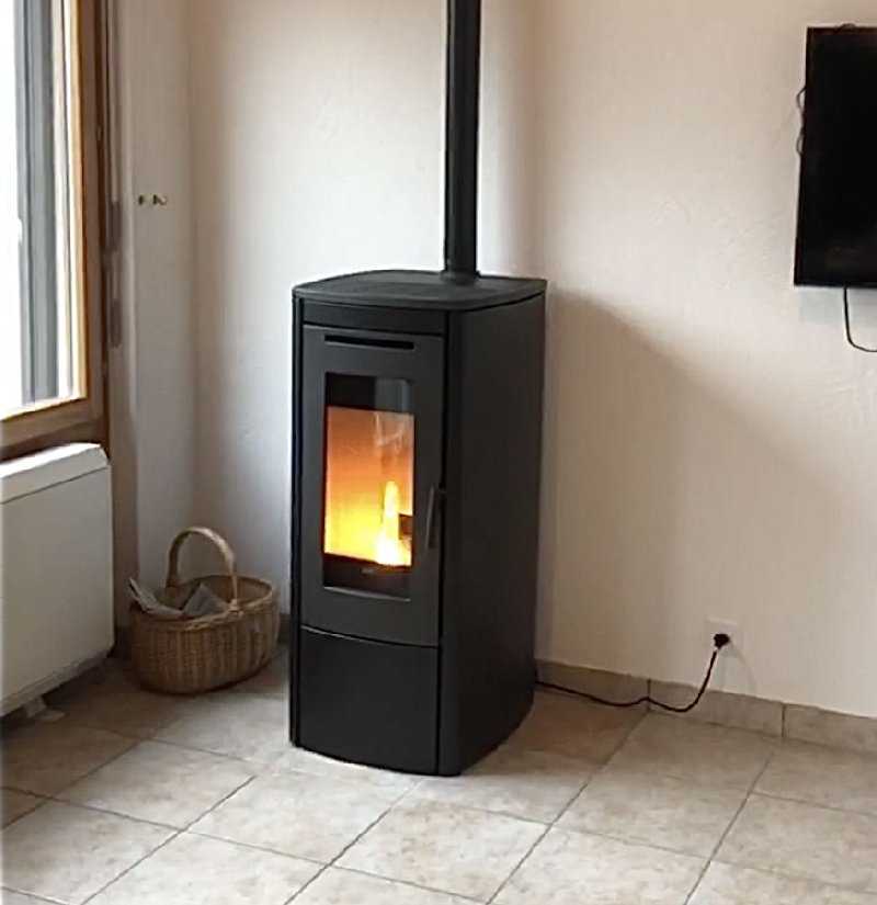 Poêle à pellets Klover Soft 80 - Carron-Lugon