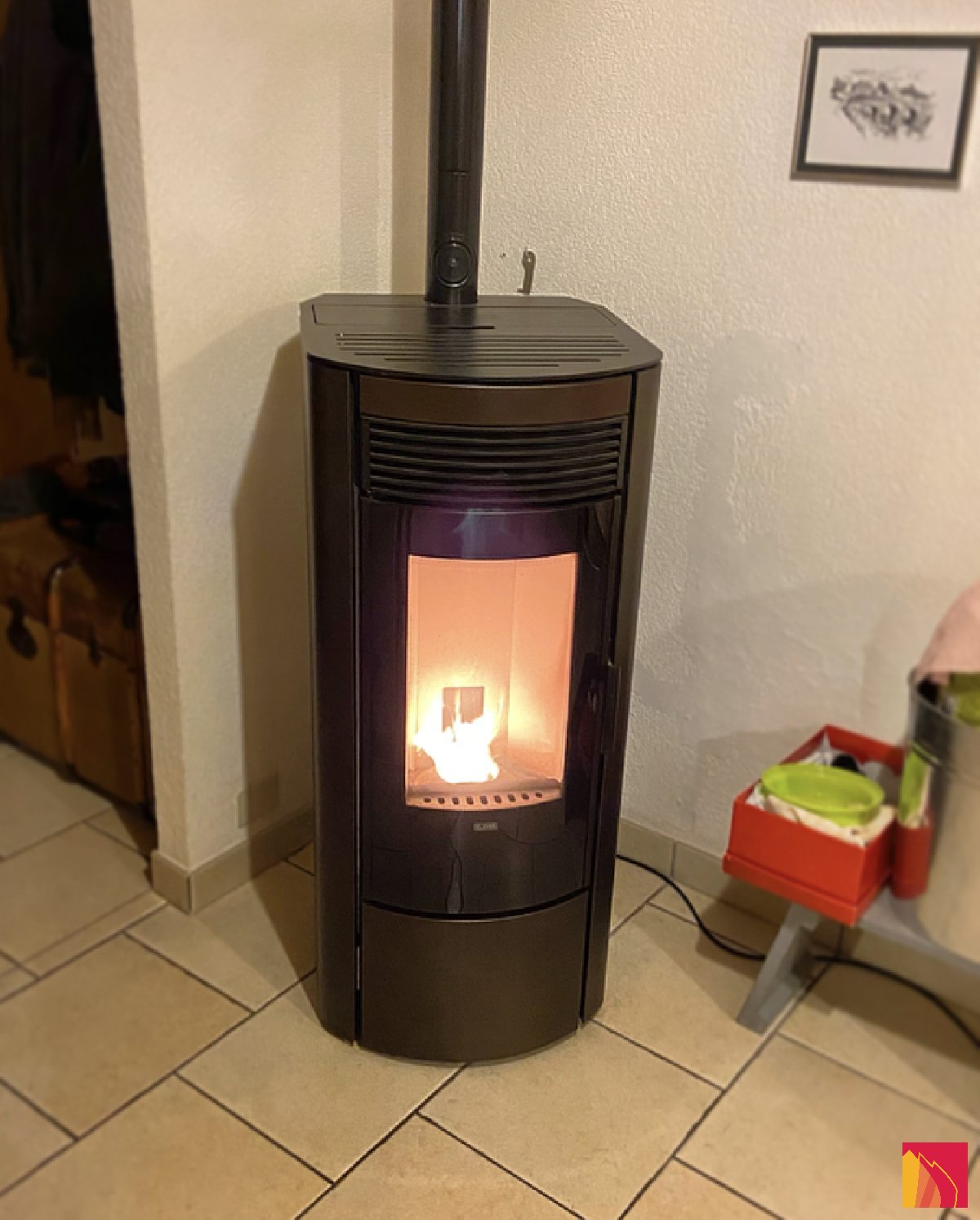 Klover Rea 100 pelletkachel - Carron-Lugon