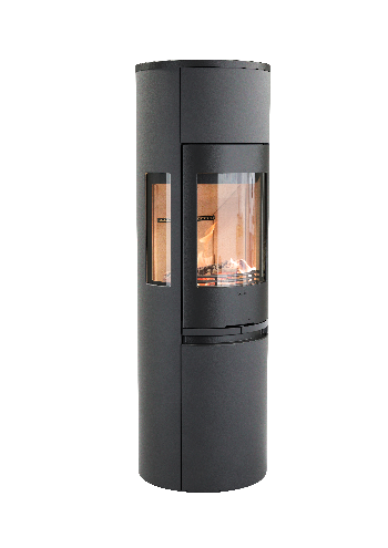 Contura 596 noir - Porte en fonte, plateau en fonte