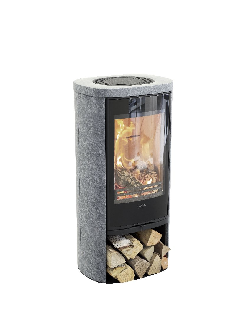 Contura 820T met glazen deur