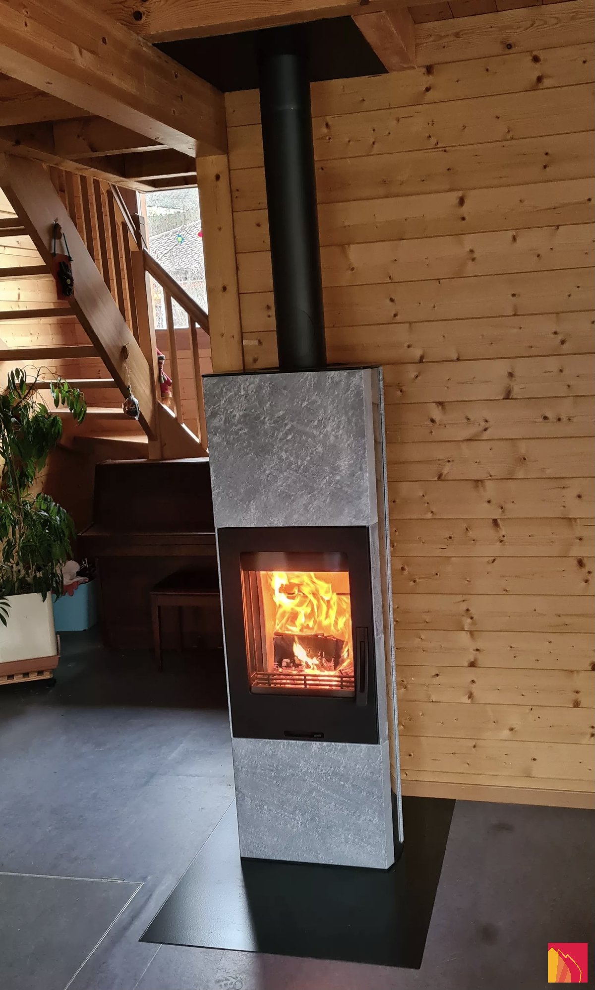 Contura 35T houtkachel - Carron-Lugon
