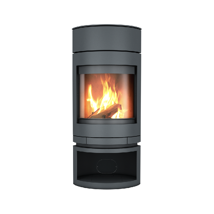Skantherm Emotion S avec compartiment à bois avec module accumulateur