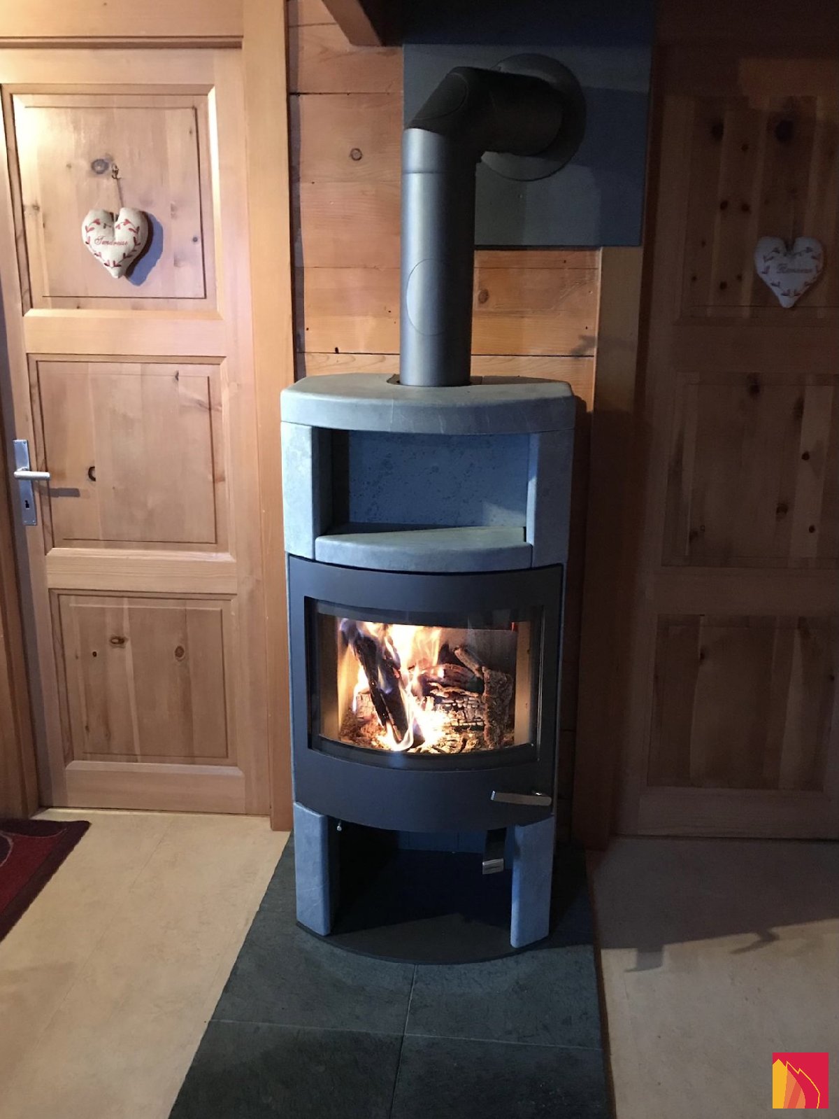 Skantherm Ator+ houtkachel - Carron-Lugon