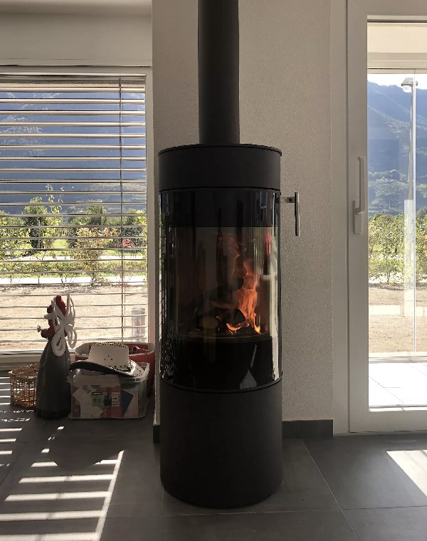 Poêle à bois Attika Viva 120L - Carron-Lugon