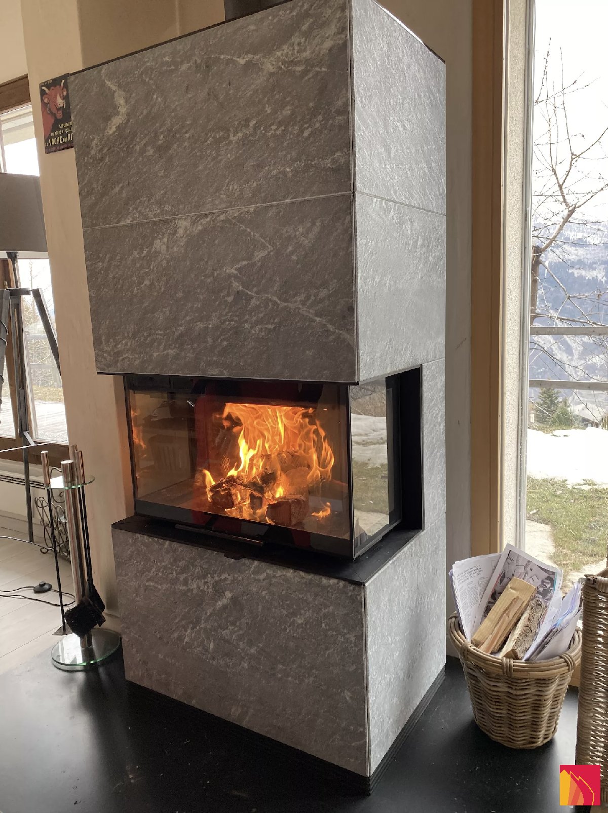 Contura i51T houtkachel - Carron-Lugon