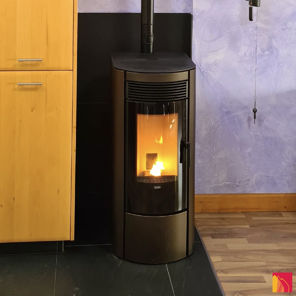 Klover Rea 100 pelletkachel - Carron-Lugon