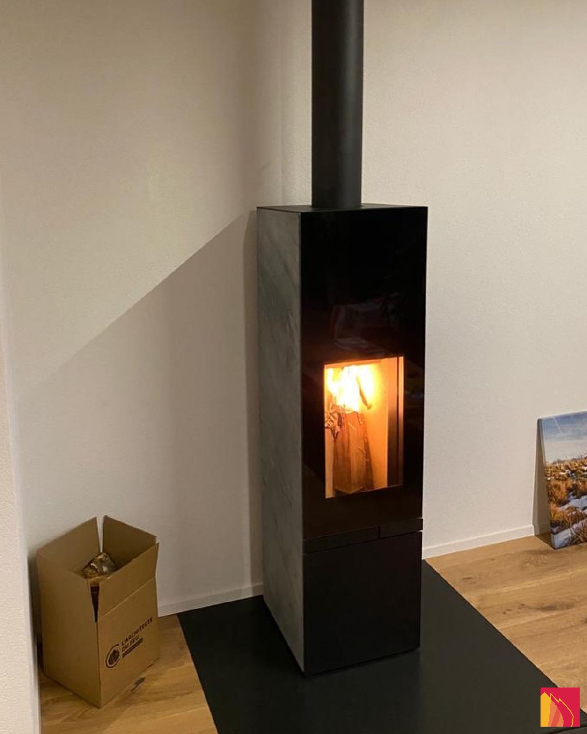 Houtkachel Tonwerk T-Two Stone - Carron-Lugon