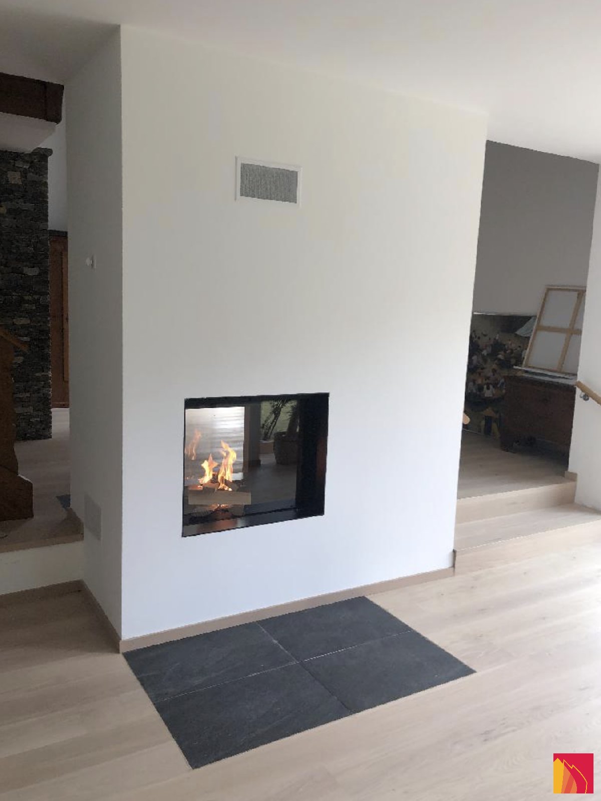 Luna Diamond 850DV Houtgestookte Open Haard - Carron-Lugon