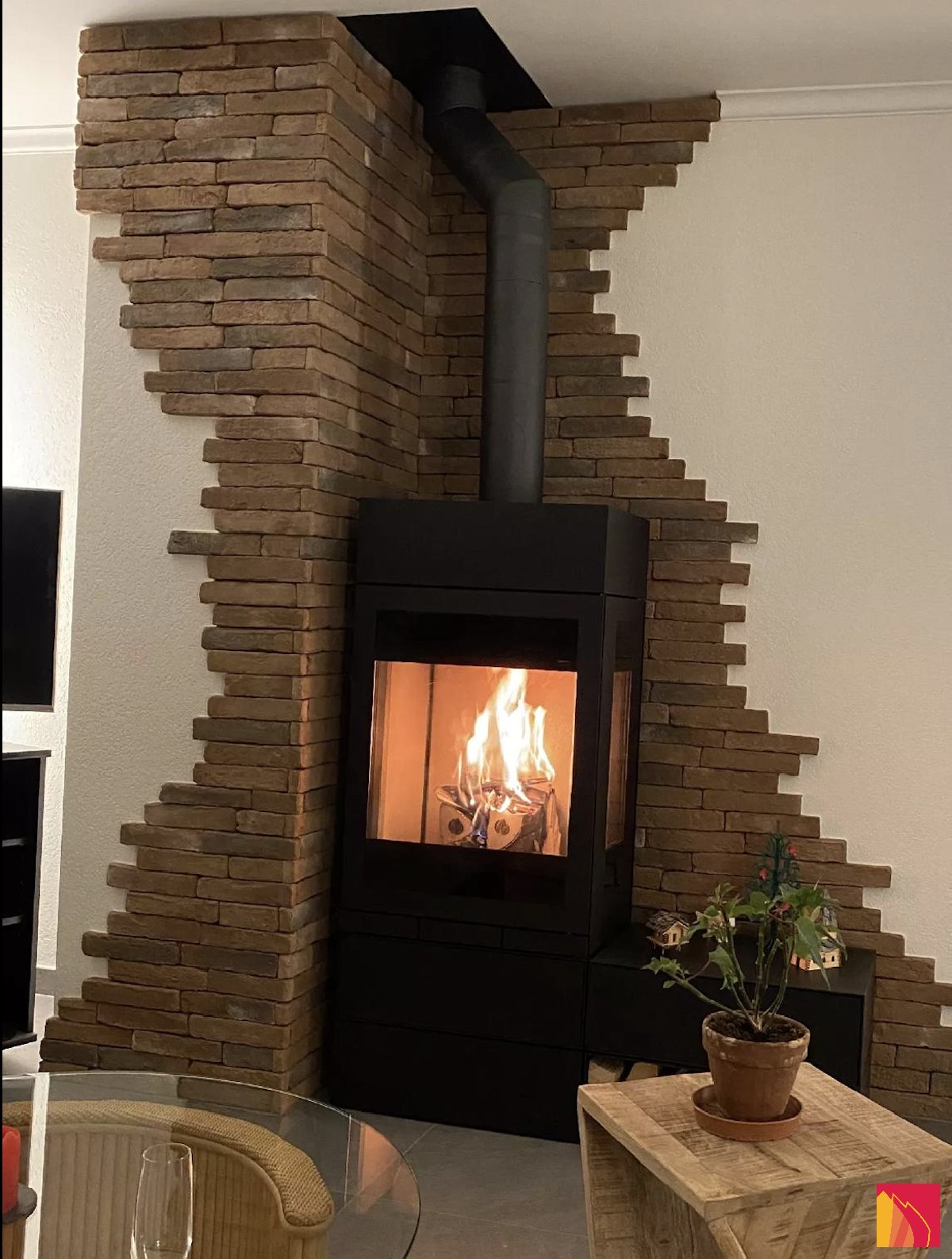 Houtkachel Skantherm Elements 603 2S - Carron-Lugon