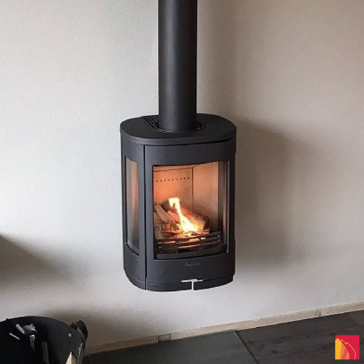 Contura 856W Houtkachel voor wandmontage - Carron-Lugon