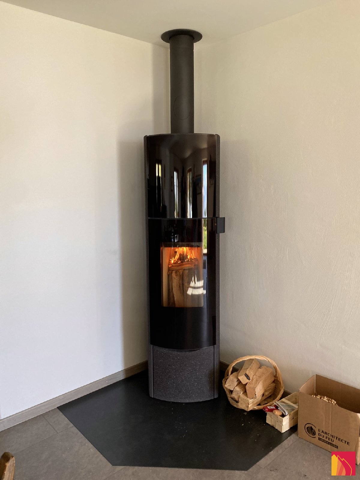 Tonwerk T-Sky warmteopslagkachel - Carron-Lugon