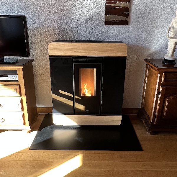 Poêle à pellets Klover Diva Wood Rovere - Carron-Lugon