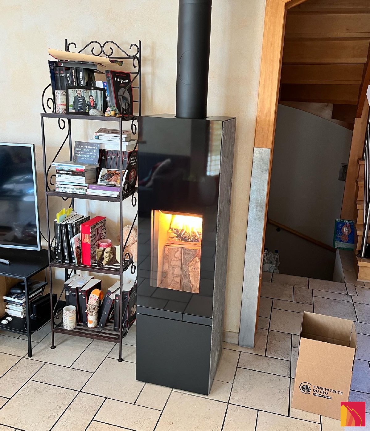 Tonwerk T-Two Stone warmteopslagkachel - Carron-Lugon