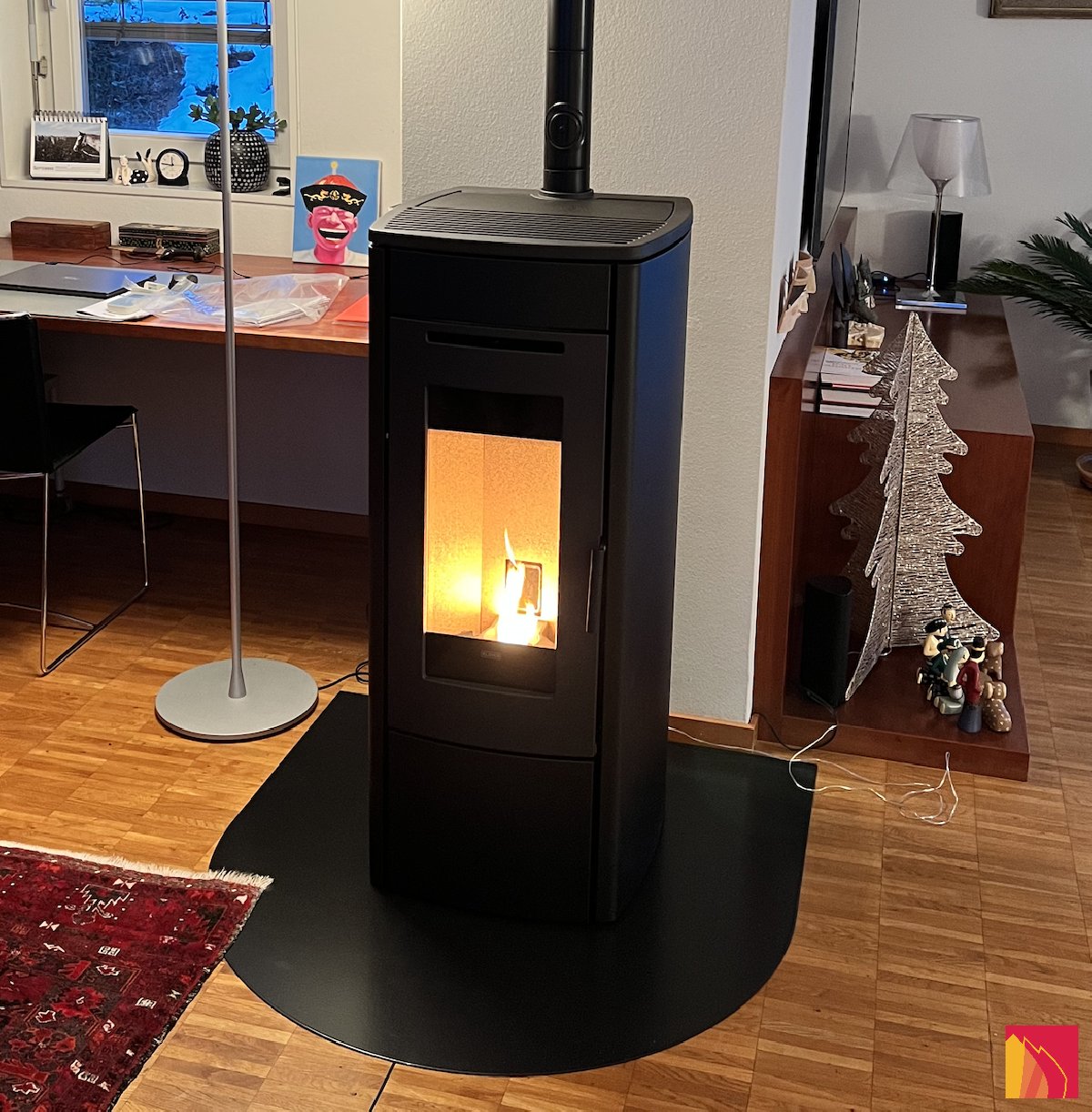 Klover Soft 100 pelletkachel - Carron-Lugon