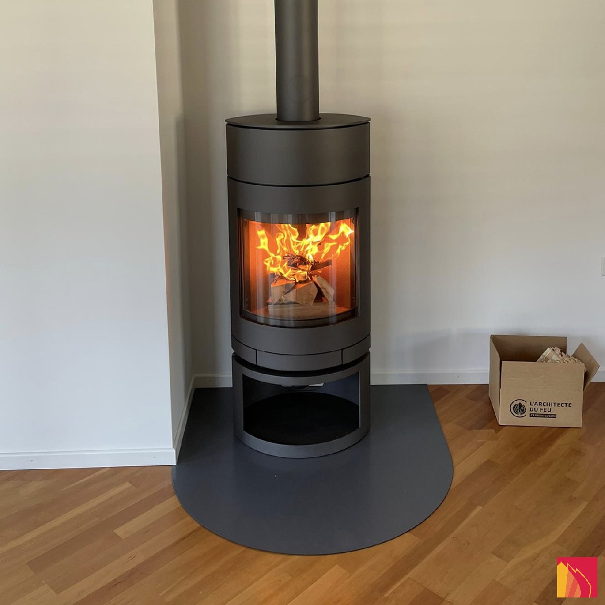 Skantherm Emotion S houtkachel - Carron-Lugon