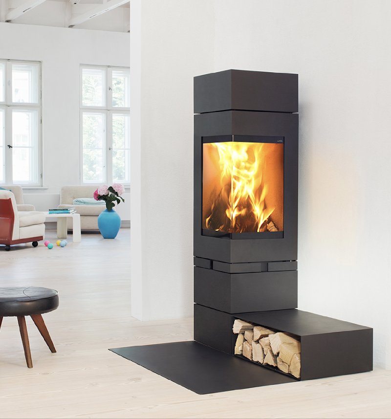 Poêle à bois Skantherm Elements 400 angle