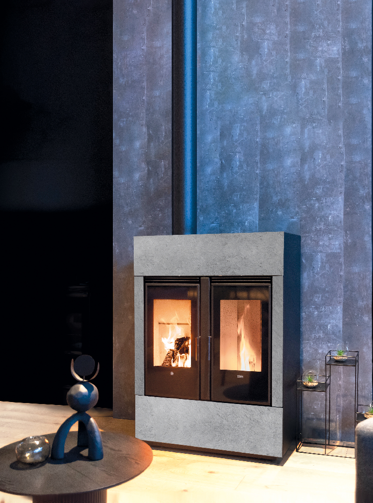 Klover Pietra ollare a doppia aria