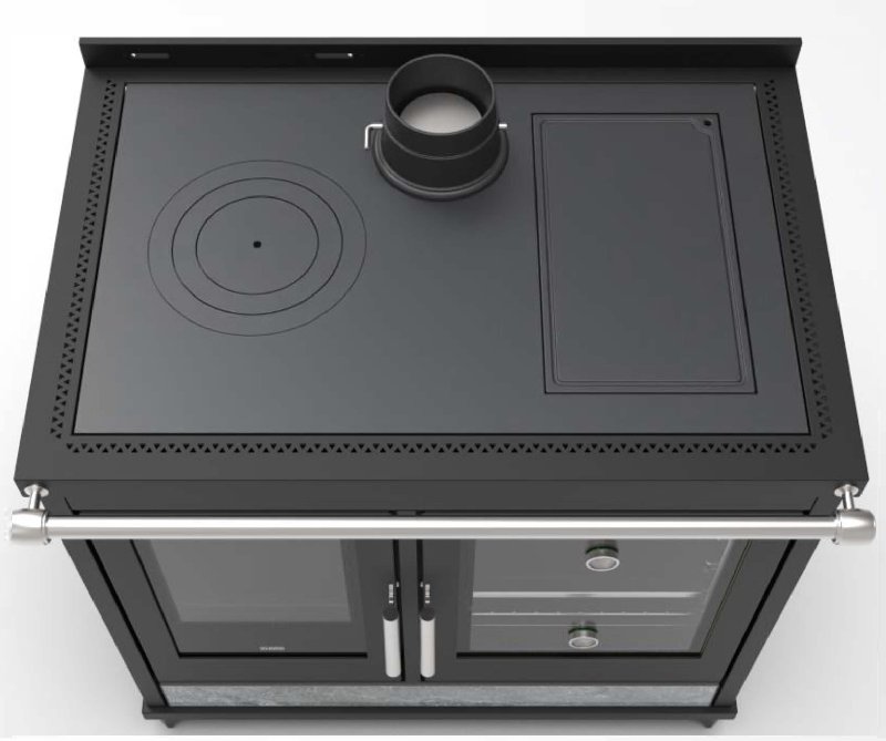 Côté plaque de cuisson 