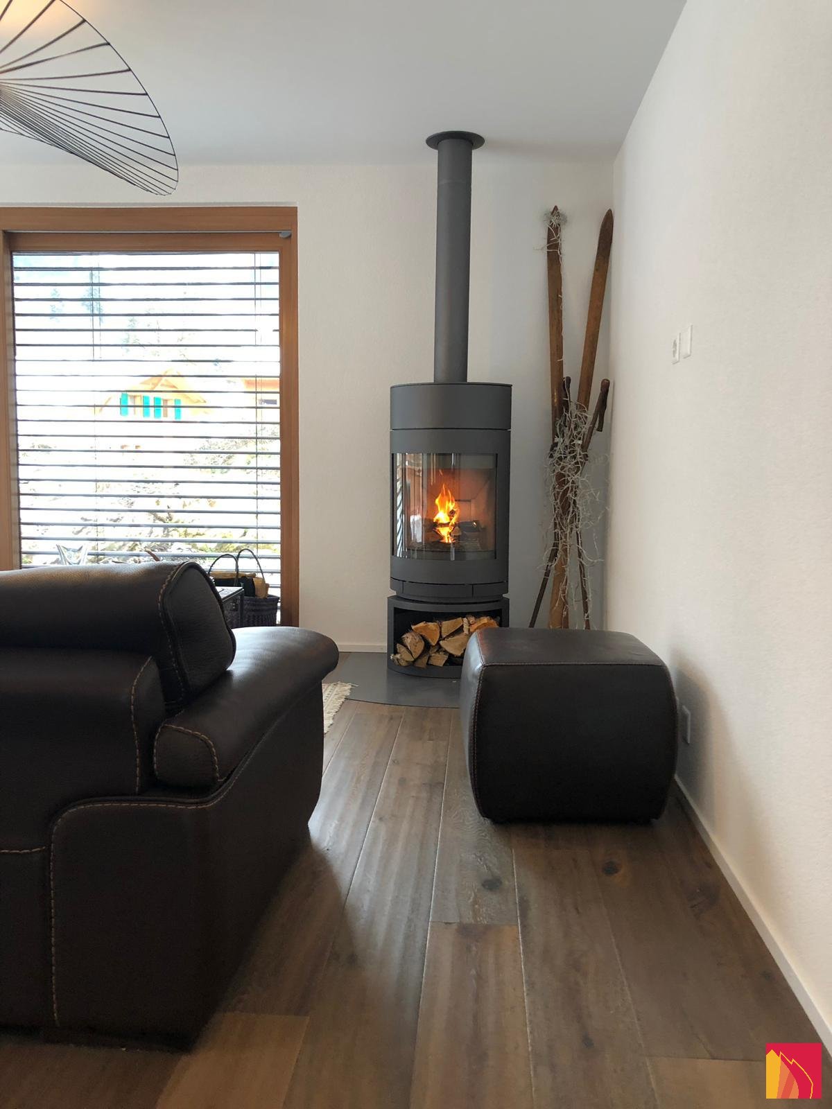 Houtkachel Skantherm Emotion M - Carron-Lugon