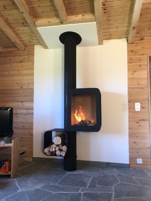 Cheminée Focus Grappus - Carron-Lugon