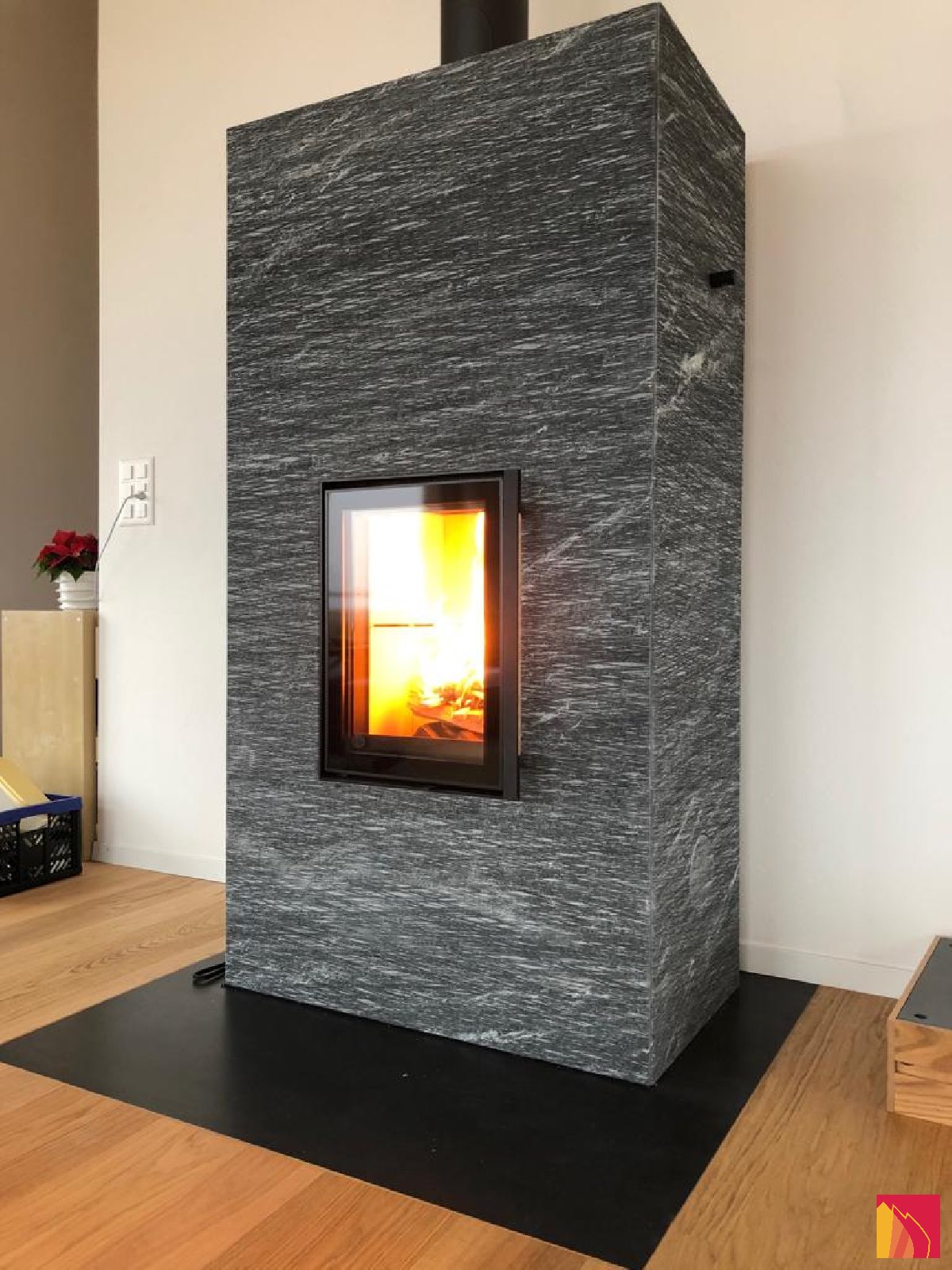 Tulikivi Koli-warmteopslagkachel - Carron-Lugon